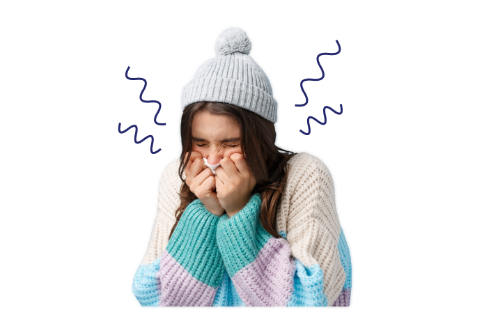 Sneezing Girl
